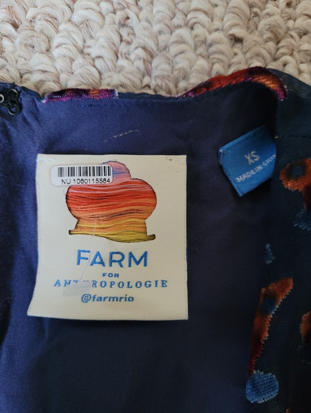 Farm Rio Velvet Jumpsuit - Picture 3 of 4